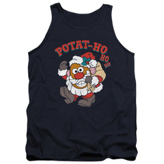 Mr. Potato Head Ho Ho Ho Men's 18/1 Cotton Tank Top
