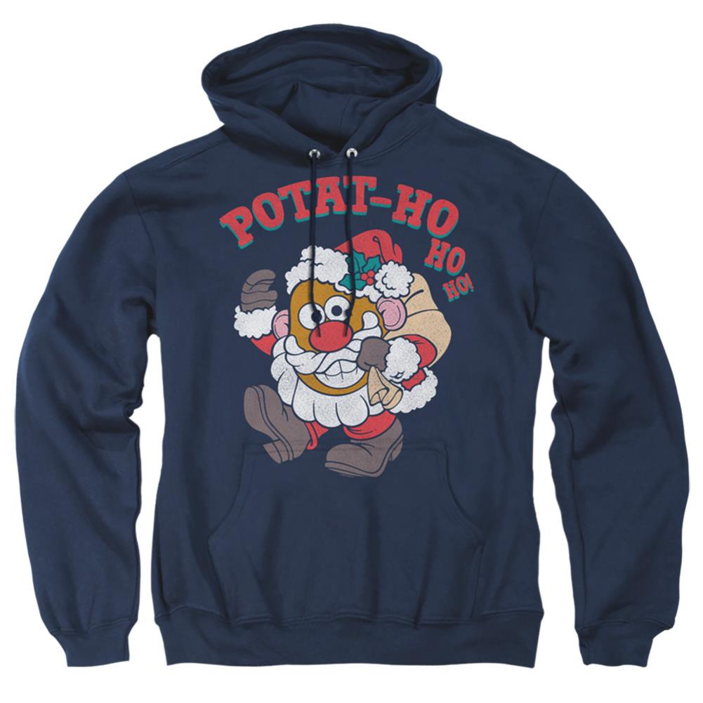 Mr. Potato Head Ho Ho Ho Men's Pull-Over 75 25 Poly Hoodie