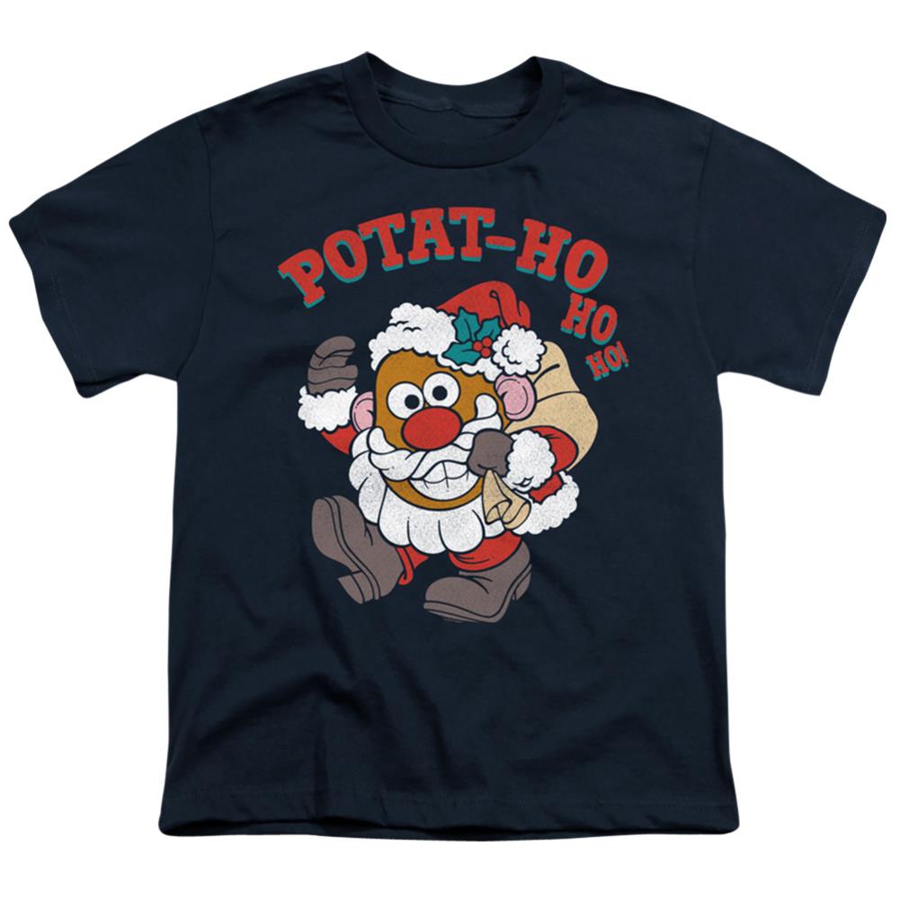 Mr. Potato Head Ho Ho Ho Youth 18/1 100% Cotton Short-Sleeve T-Shirt