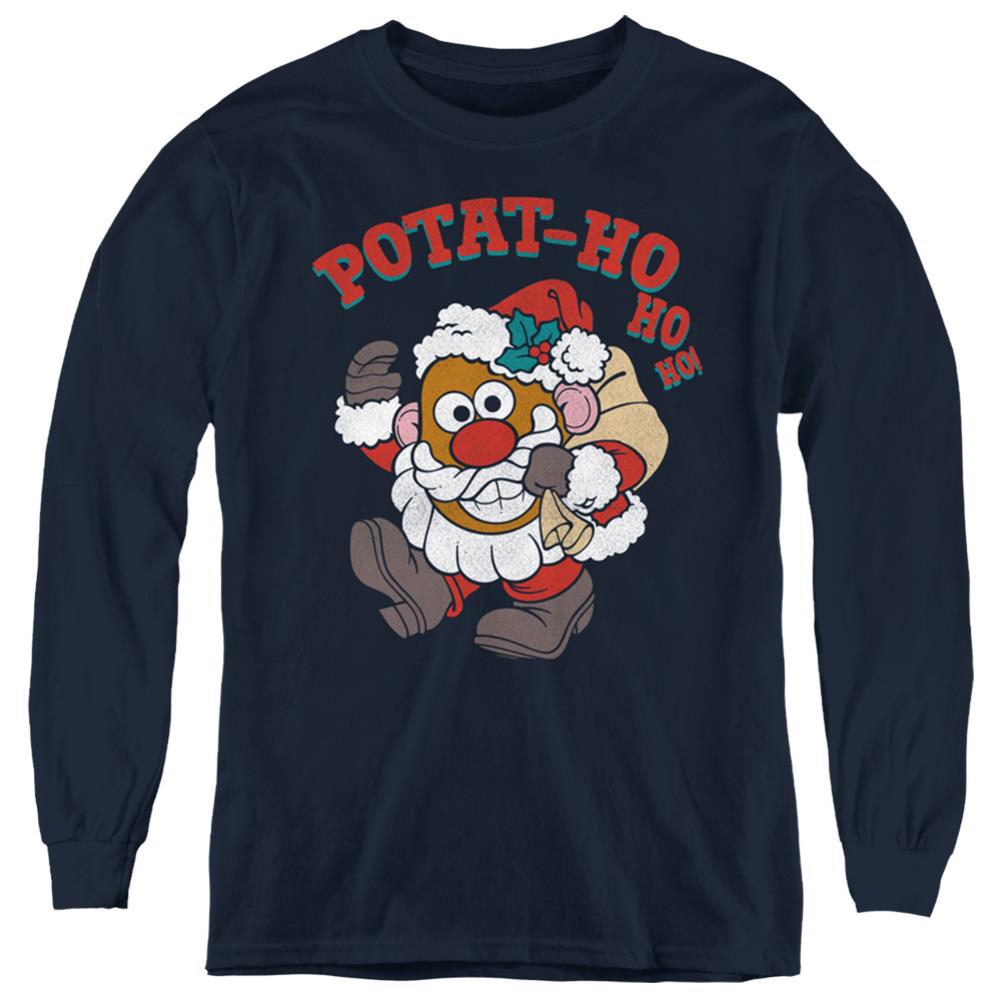 Mr. Potato Head Ho Ho Ho Youth Long-Sleeve T-Shirt