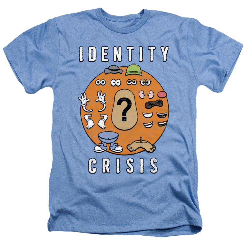 Mr. Potato Head Identity Crisis Men's 18/1 Cotton Short-Sleeve T-Shirt
