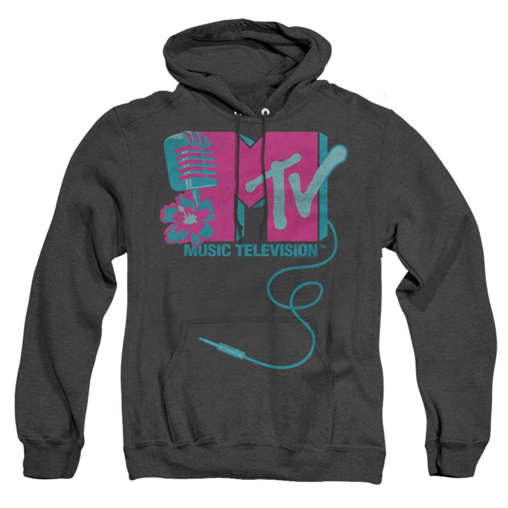 MTV Microphone Logo Men's Pull-Over Hoodie