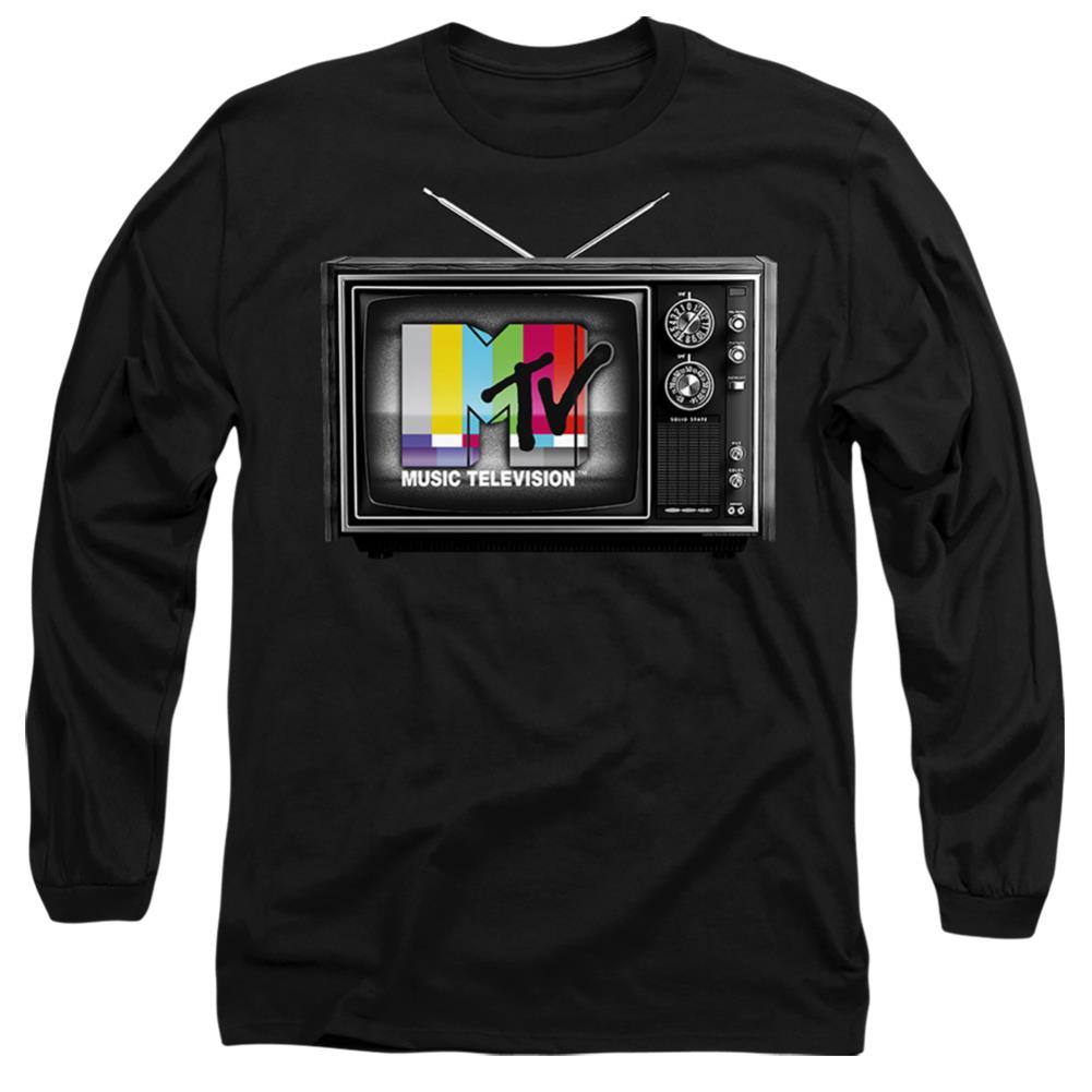 MTV Mtv Tv Men's 18/1 Cotton Long-Sleeve T-Shirt