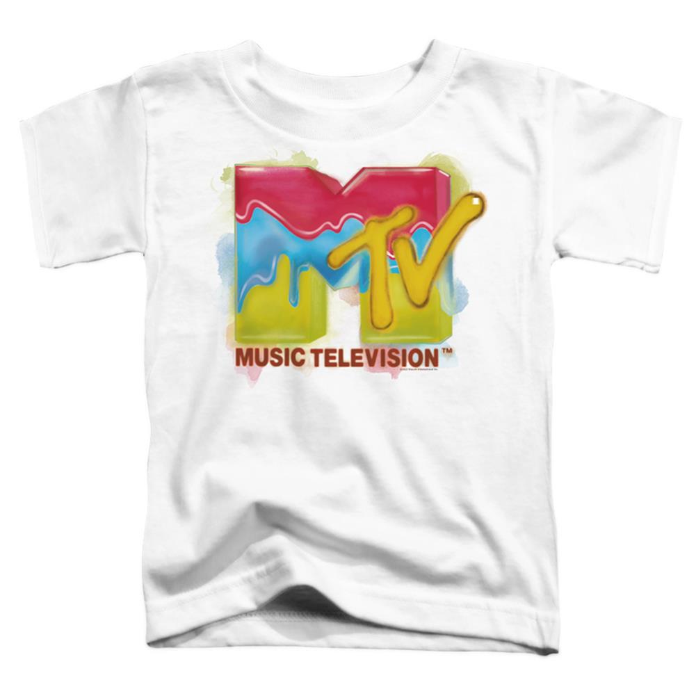 MTV Paint Logo Toddler 18/1 Cotton Short-Sleeve T-Shirt