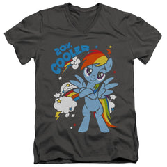 My Little Pony 20 Percent Cooler Men's 30/1 Cotton Slim V-Neck T-Shirt