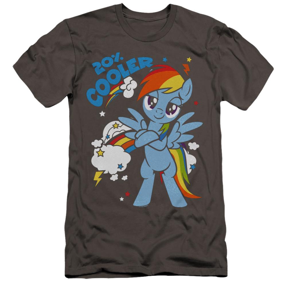 My Little Pony 20 Percent Cooler Men's Ultra-Soft 30/1 Cotton Slim Short-Sleeve T-Shirt