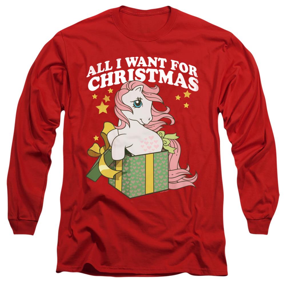 My Little Pony All I Want Men's 18/1 Cotton Long-Sleeve T-Shirt