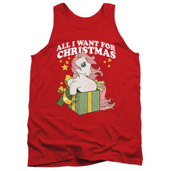 My Little Pony All I Want Men's 18/1 Cotton Tank Top