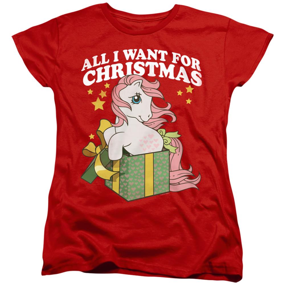 My Little Pony All I Want Women's 18/1 Cotton Short-Sleeve T-Shirt