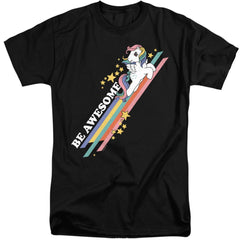 My Little Pony Be Awesome Men's 18/1 Tall Cotton Short-Sleeve T-Shirt