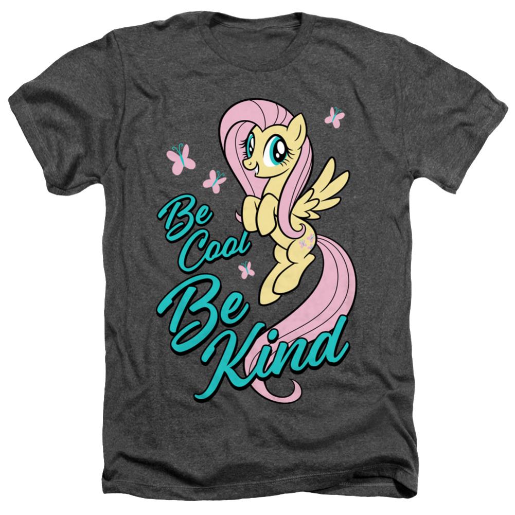 My Little Pony Be Kind Men's 30/1 Heather 60 40 Poly Short-Sleeve T-Shirt