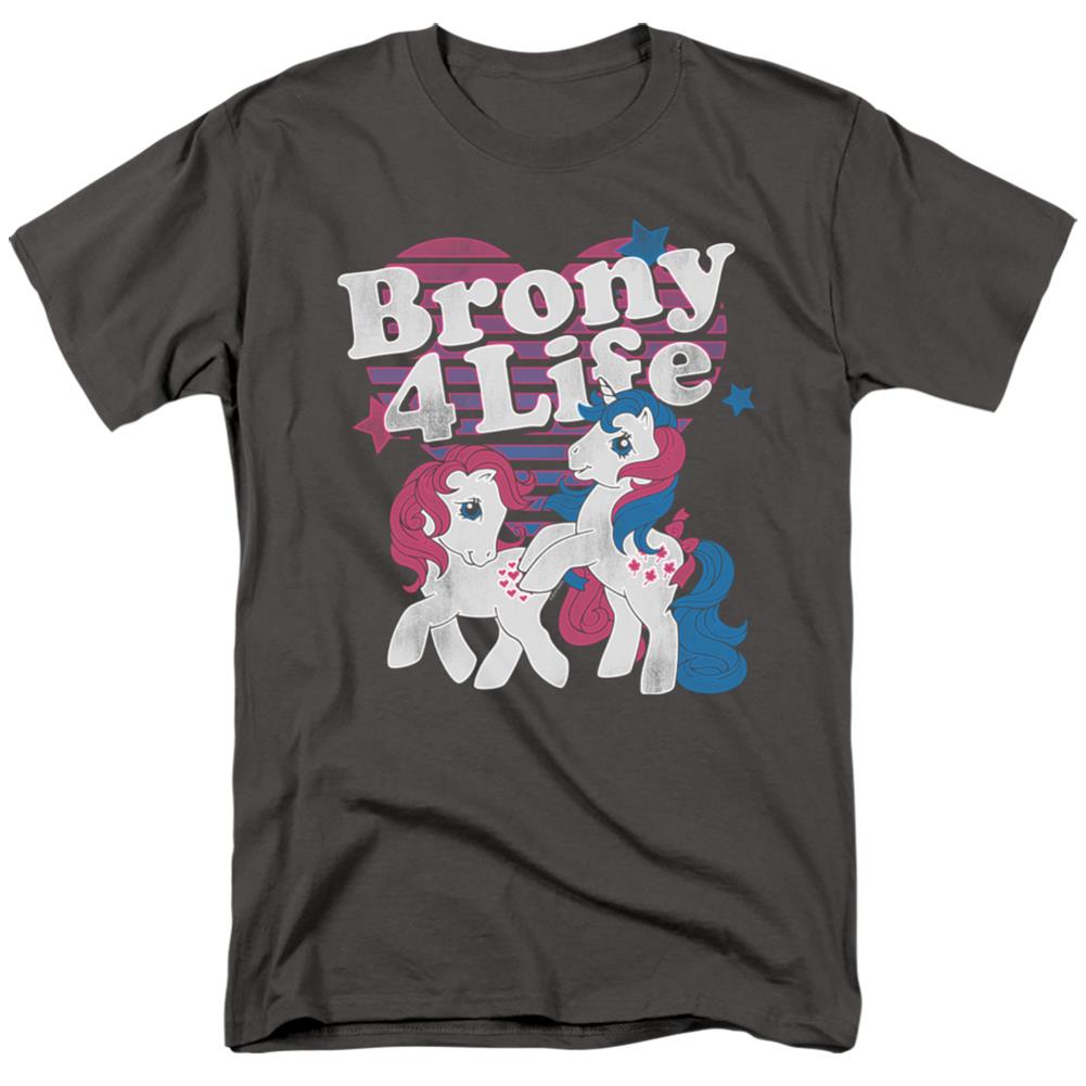 My Little Pony Brony 4 Life Men's 18/1 Cotton Short-Sleeve T-Shirt