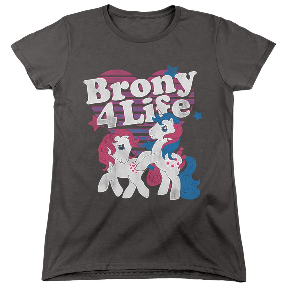 My Little Pony Brony 4 Life Women's 18/1 Cotton Short-Sleeve T-Shirt