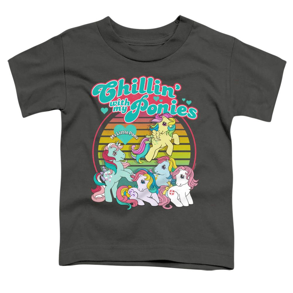 My Little Pony Chillin With My Ponies Toddler 18/1 Cotton Short-Sleeve T-Shirt