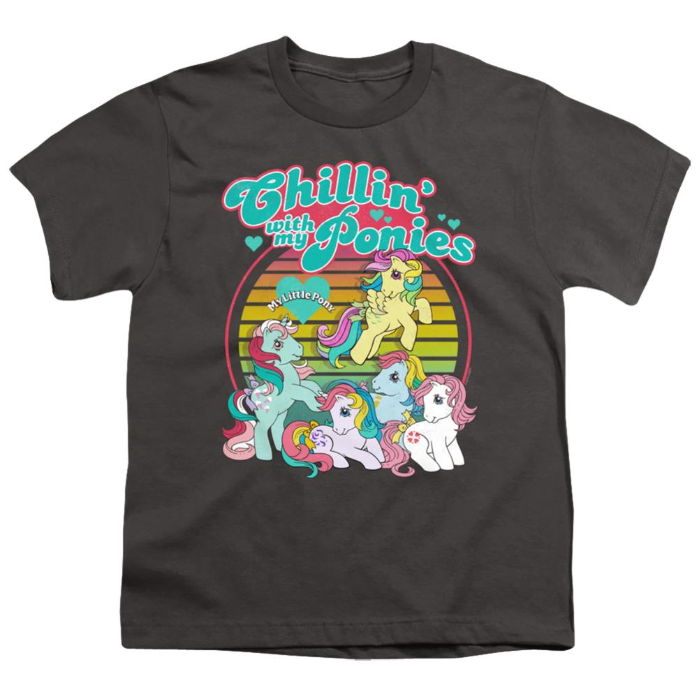 My Little Pony Chillin With My Ponies Youth 18/1 100% Cotton Short-Sleeve T-Shirt