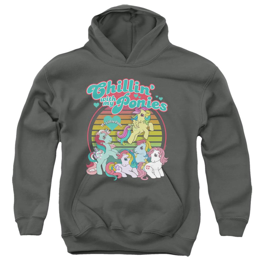 My Little Pony Chillin With My Ponies Youth Cotton Poly Pull-Over Hoodie