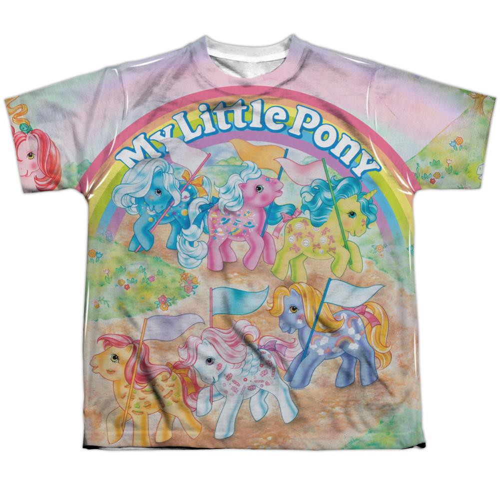 My Little Pony Classic Ponies Youth Regular Fit Poly Short-Sleeve T-Shirt