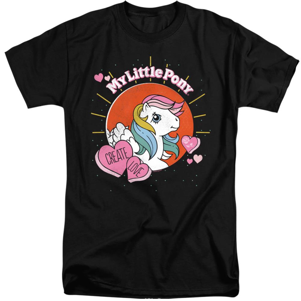My Little Pony Create Love Men's 18/1 Tall Cotton Short-Sleeve T-Shirt
