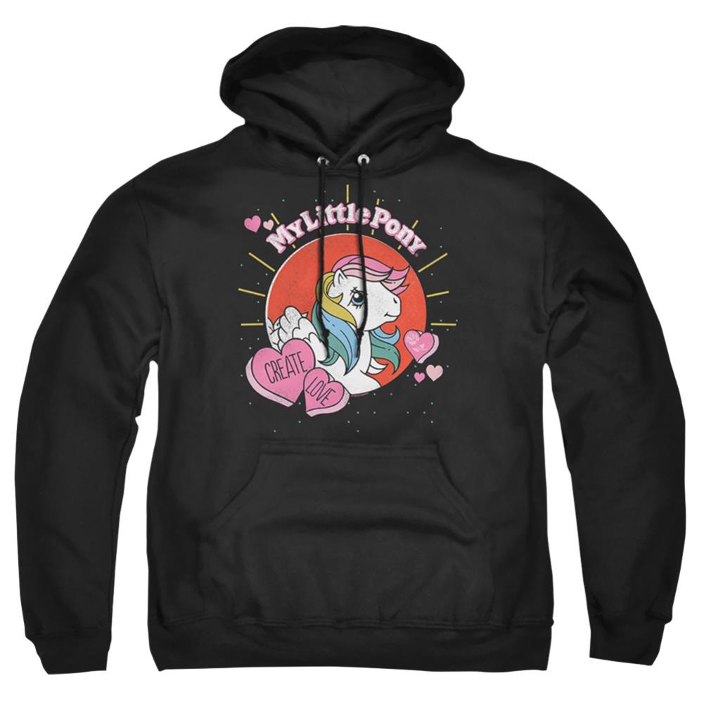 My Little Pony Create Love Men's Pull-Over 75 25 Poly Hoodie