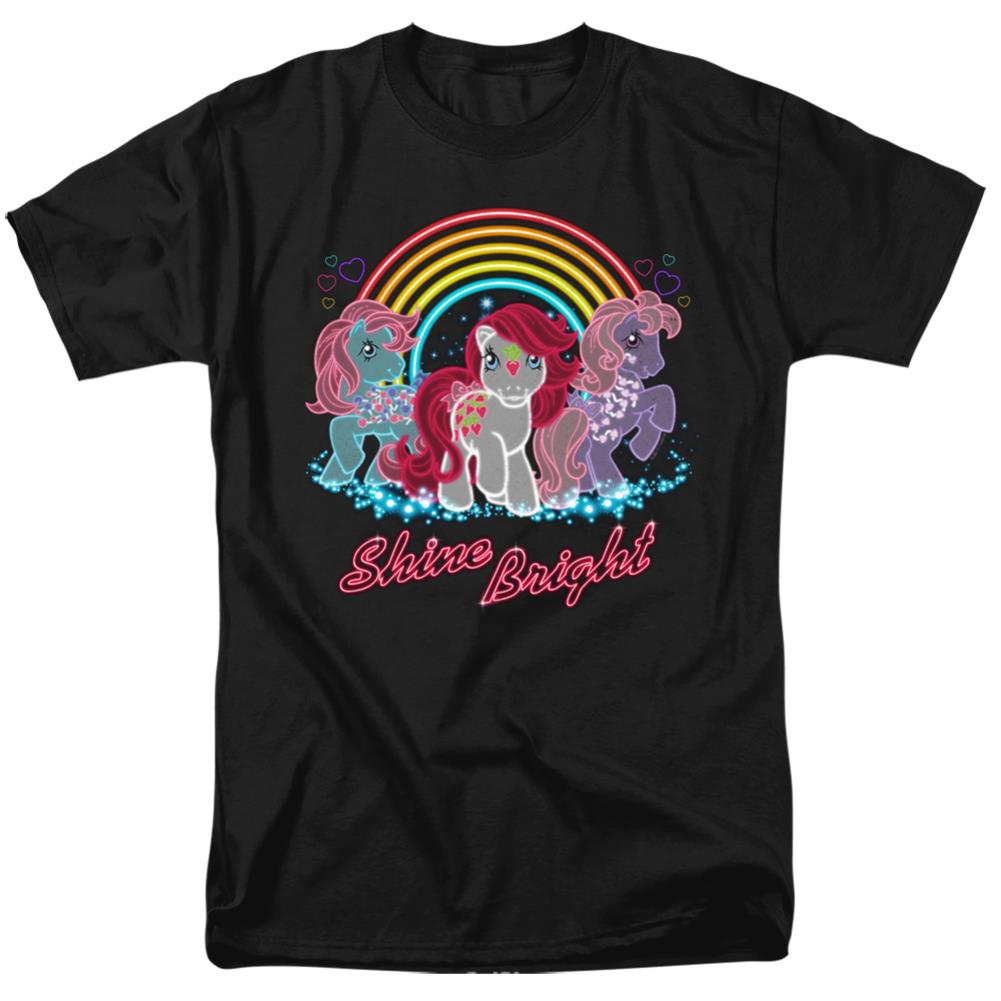 My Little Pony Neon Ponies Men's 18/1 Cotton Short-Sleeve T-Shirt