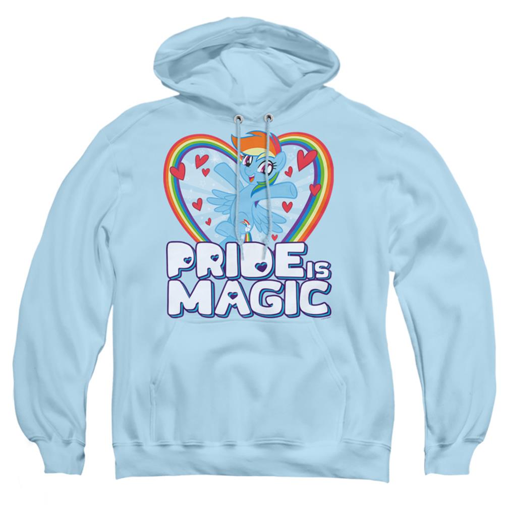 My Little Pony Pride Is Magic Men's Pull-Over 75 25 Poly Hoodie