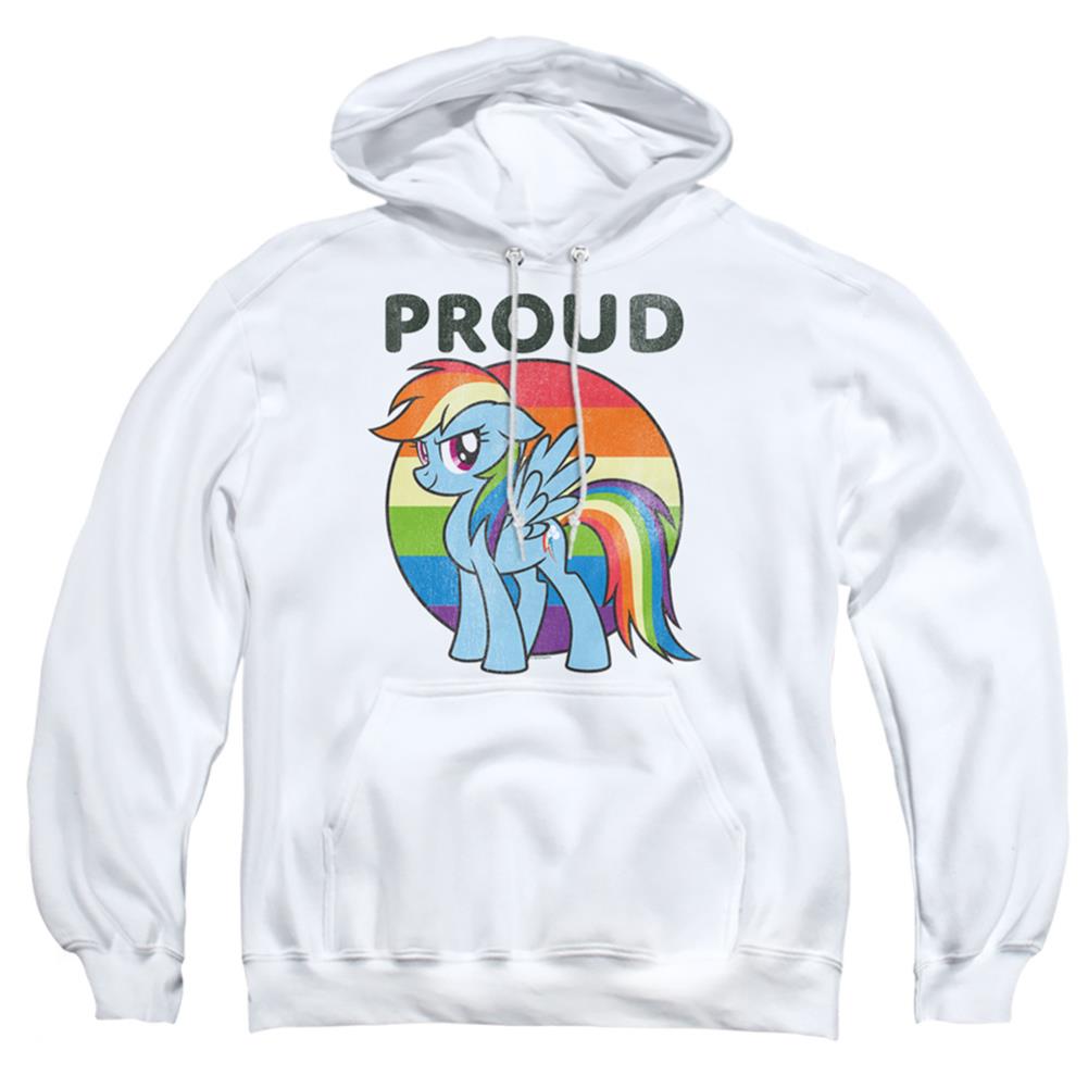 My Little Pony Proud Men's Pull-Over 75 25 Poly Hoodie