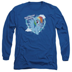 My Little Pony Rainbow Dash Men's 18/1 Cotton Long-Sleeve T-Shirt