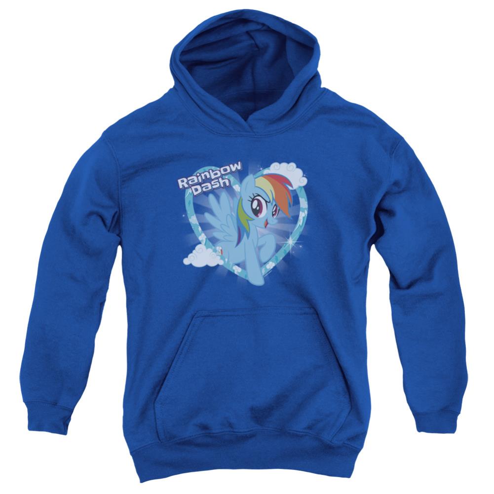 My Little Pony Rainbow Dash Youth Cotton Poly Pull-Over Hoodie