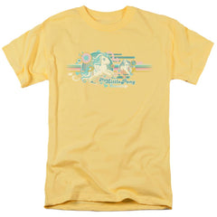 My Little Pony Retro Stripes Men's 18/1 Cotton Short-Sleeve T-Shirt