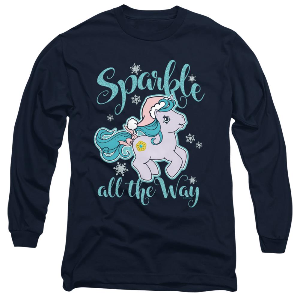 My Little Pony Sparkle All The Way Men's 18/1 Cotton Long-Sleeve T-Shirt