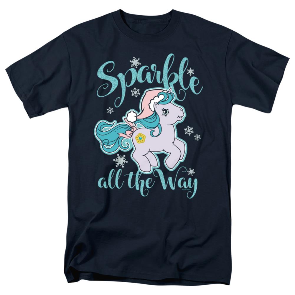 My Little Pony Sparkle All The Way Men's 18/1 Cotton Short-Sleeve T-Shirt