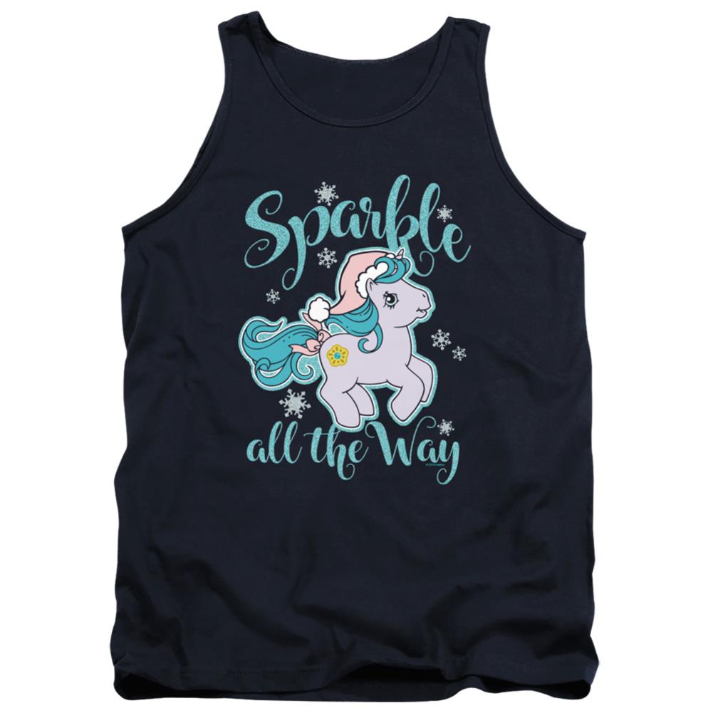 My Little Pony Sparkle All The Way Men's 18/1 Cotton Tank Top