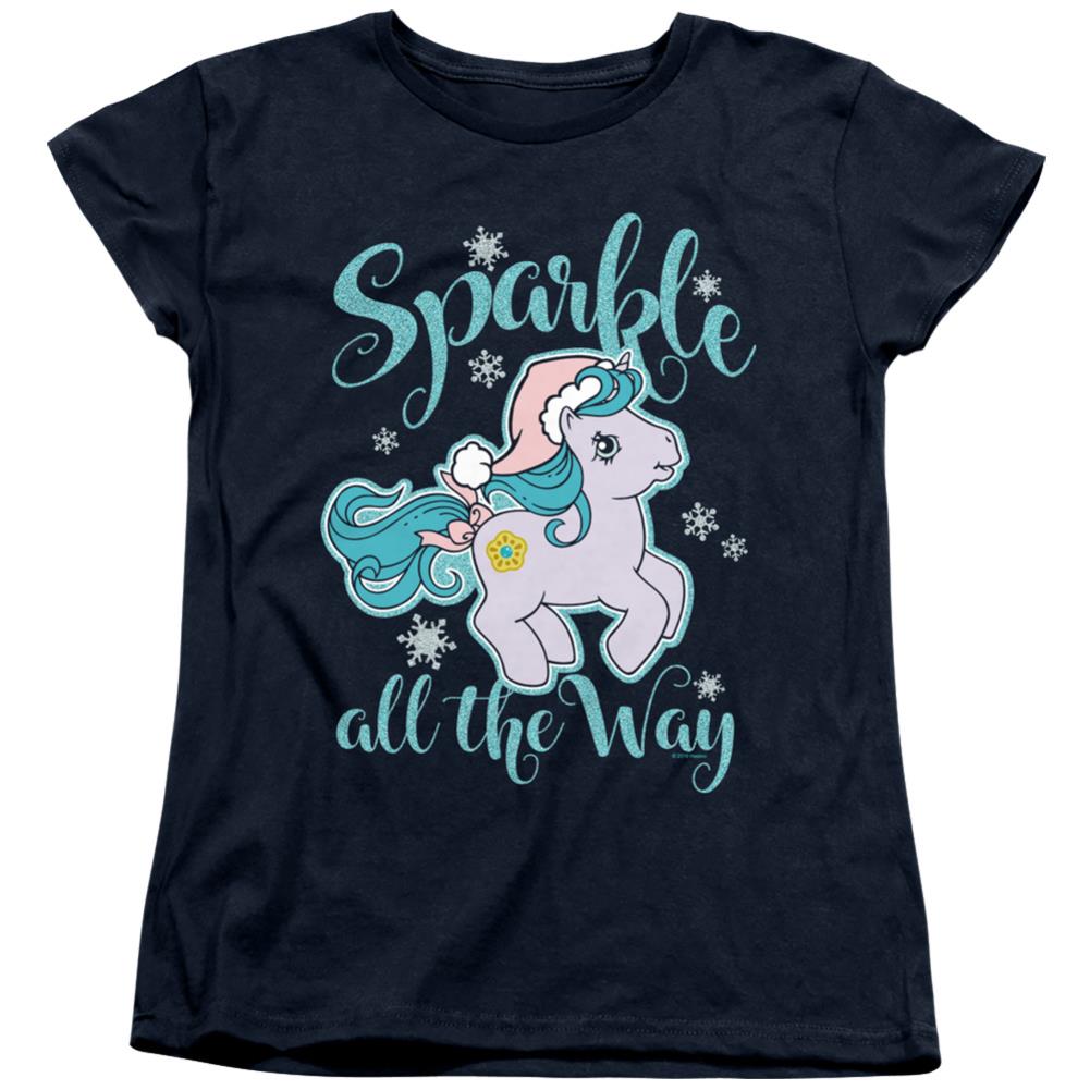 My Little Pony Sparkle All The Way Women's 18/1 Cotton Short-Sleeve T-Shirt
