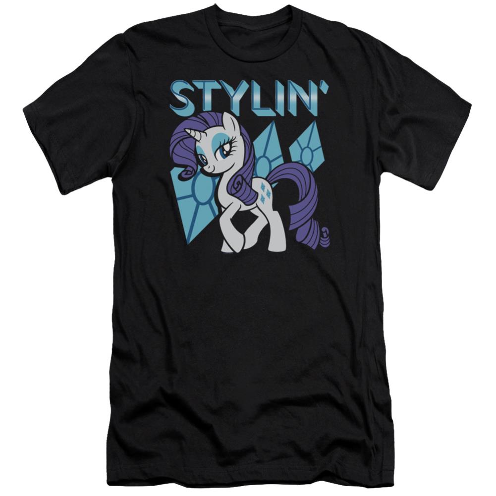 My Little Pony Stylin Men's Ultra-Soft 30/1 Cotton Slim Short-Sleeve T-Shirt