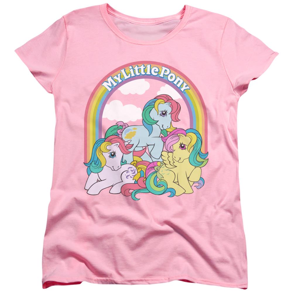 My Little Pony Under The Rainbow Women's 18/1 Cotton Short-Sleeve T-Shirt