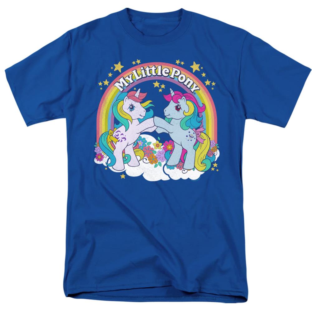 My Little Pony Unicorn Fist Bump Men's 18/1 Cotton Short-Sleeve T-Shirt