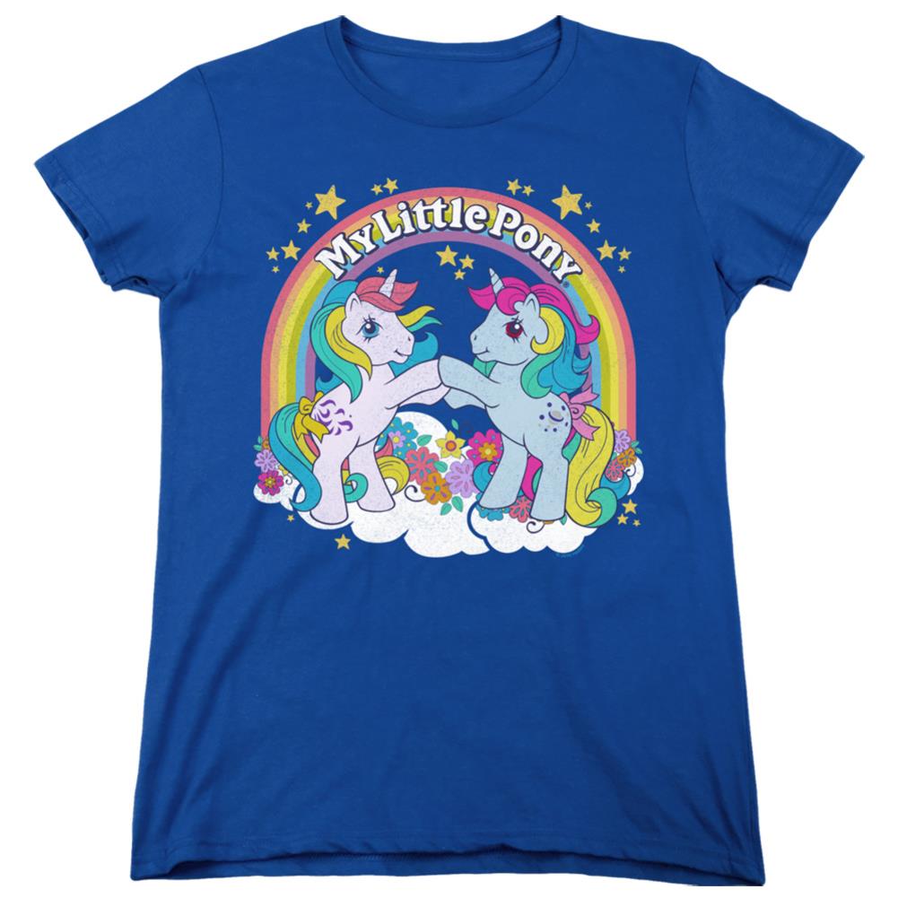 My Little Pony Unicorn Fist Bump Women's 18/1 Cotton Short-Sleeve T-Shirt