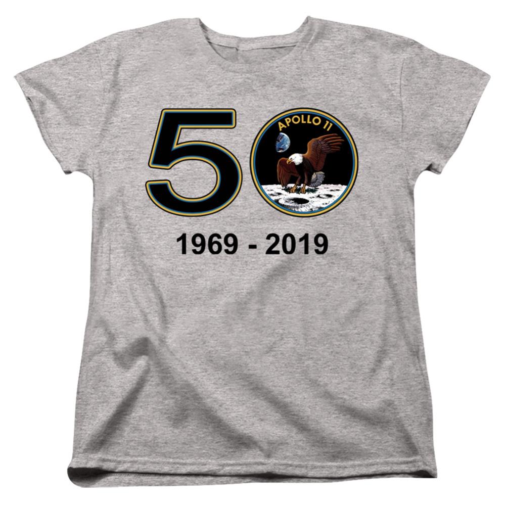 NASA Apollo 11 50th Women's 18/1 Cotton Short-Sleeve T-Shirt