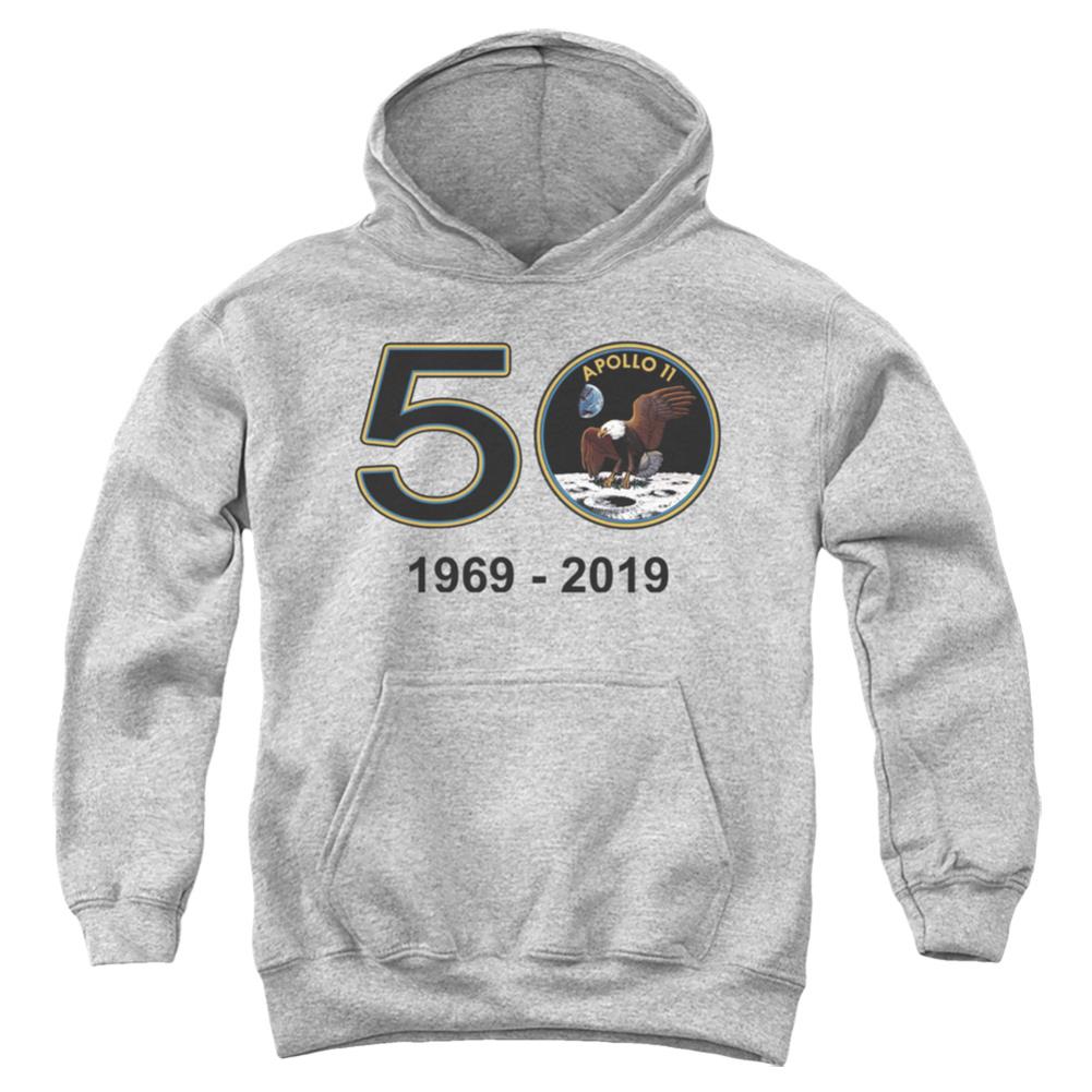 NASA Apollo 11 50th Youth Cotton Poly Pull-Over Hoodie
