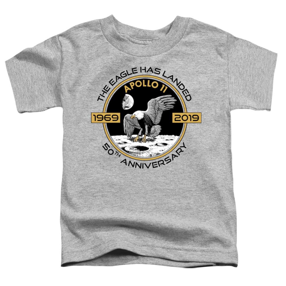 NASA Apollo Circle 50th Toddler 18/1 Cotton Short-Sleeve T-Shirt