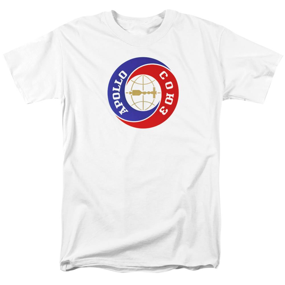 NASA Apollo Soyuz Men's 18/1 Cotton Short-Sleeve T-Shirt