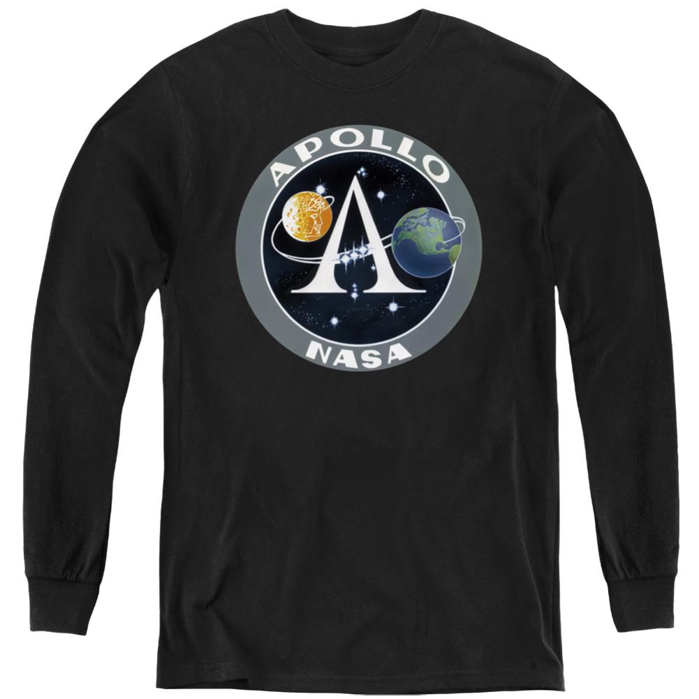 NASA Apollo Space Program Patch Youth Long-Sleeve T-Shirt