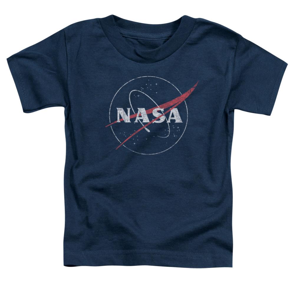 NASA Distressed Logo Toddler 18/1 Cotton Short-Sleeve T-Shirt