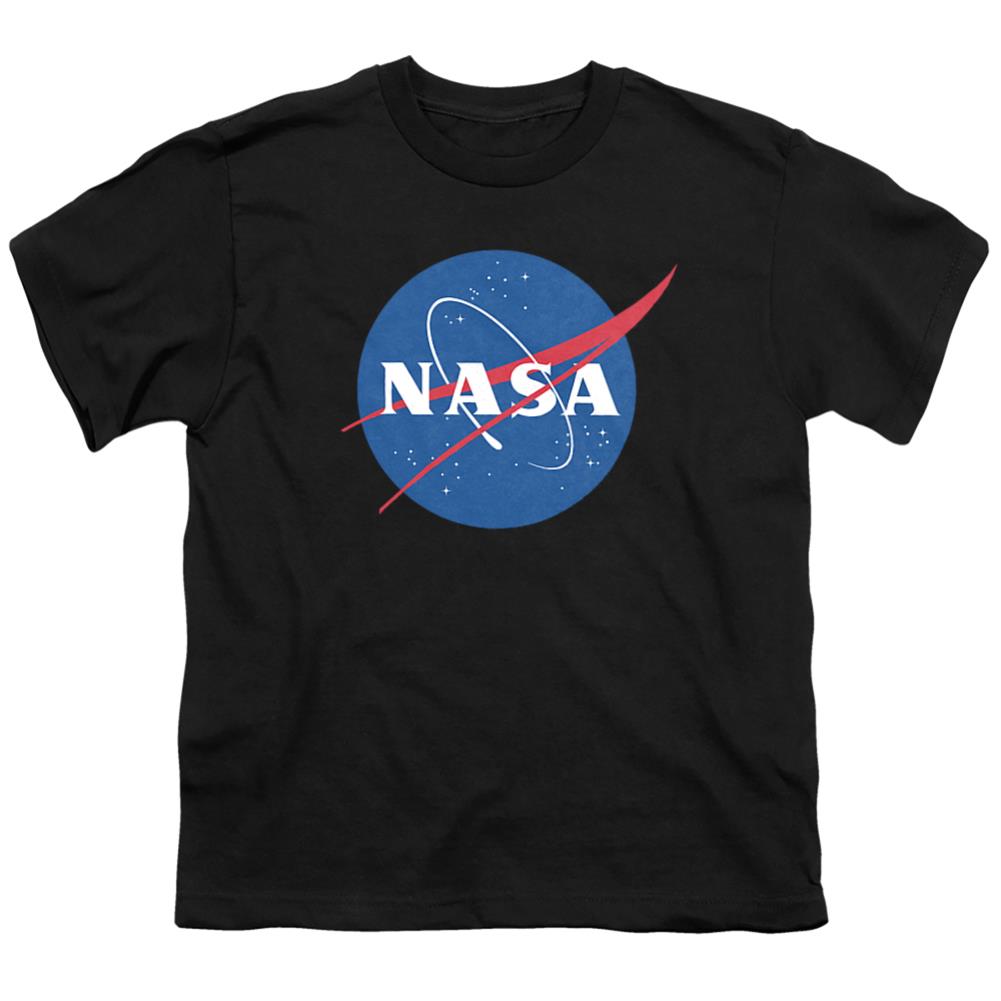 NASA Meatball Logo Youth 18/1 100% Cotton Short-Sleeve T-Shirt