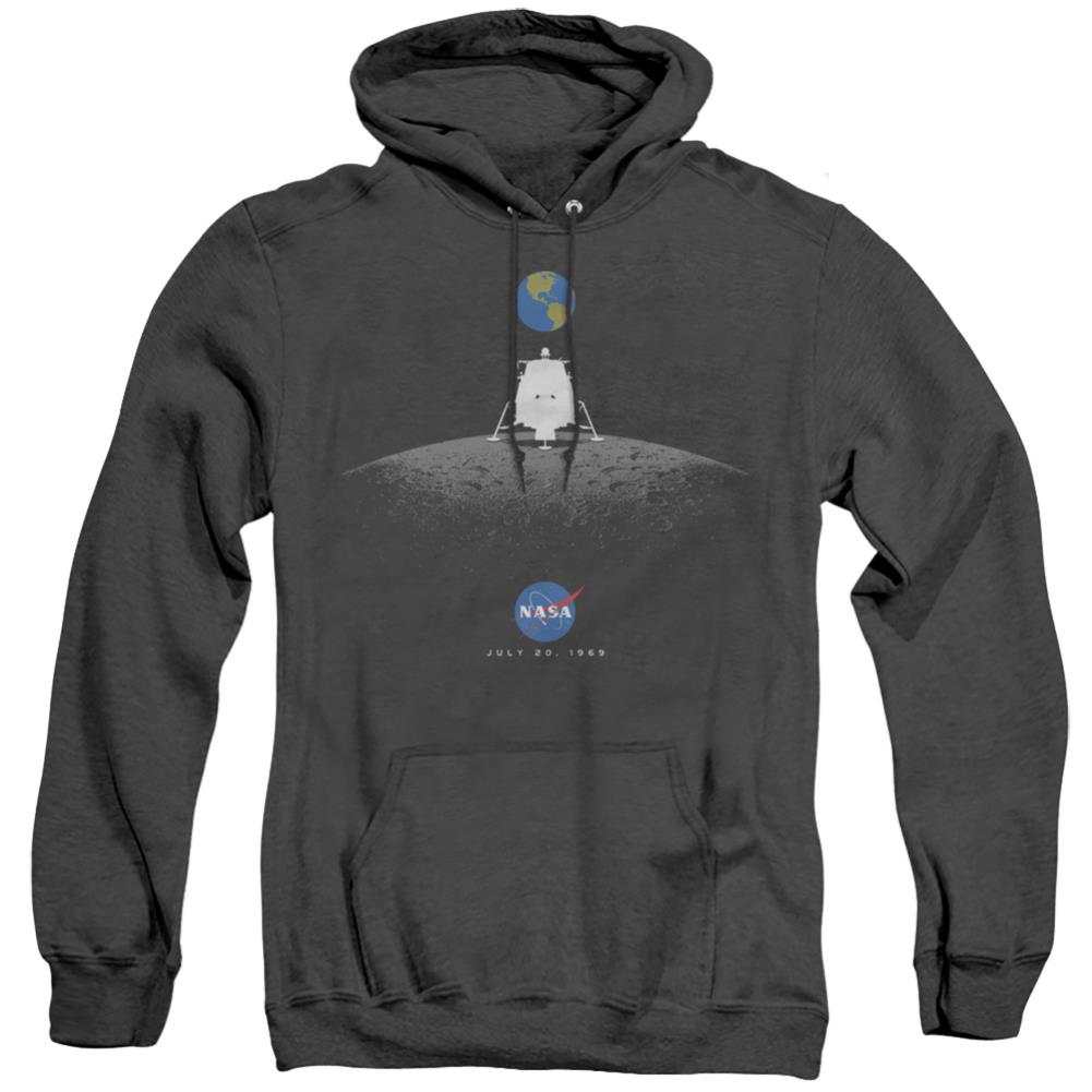 NASA Moon Landing Simple Men's Pull-Over Hoodie