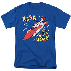 NASA Out Of This World Men's 18/1 Cotton Short-Sleeve T-Shirt