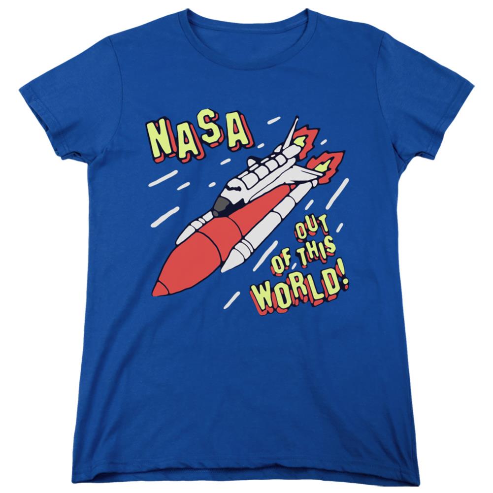 NASA Out Of This World Women's 18/1 Cotton Short-Sleeve T-Shirt