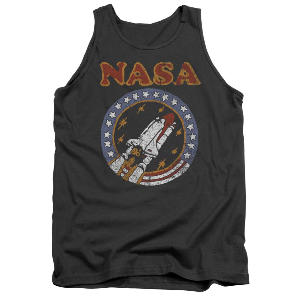 NASA Retro Shuttle Men's 18/1 Cotton Tank Top