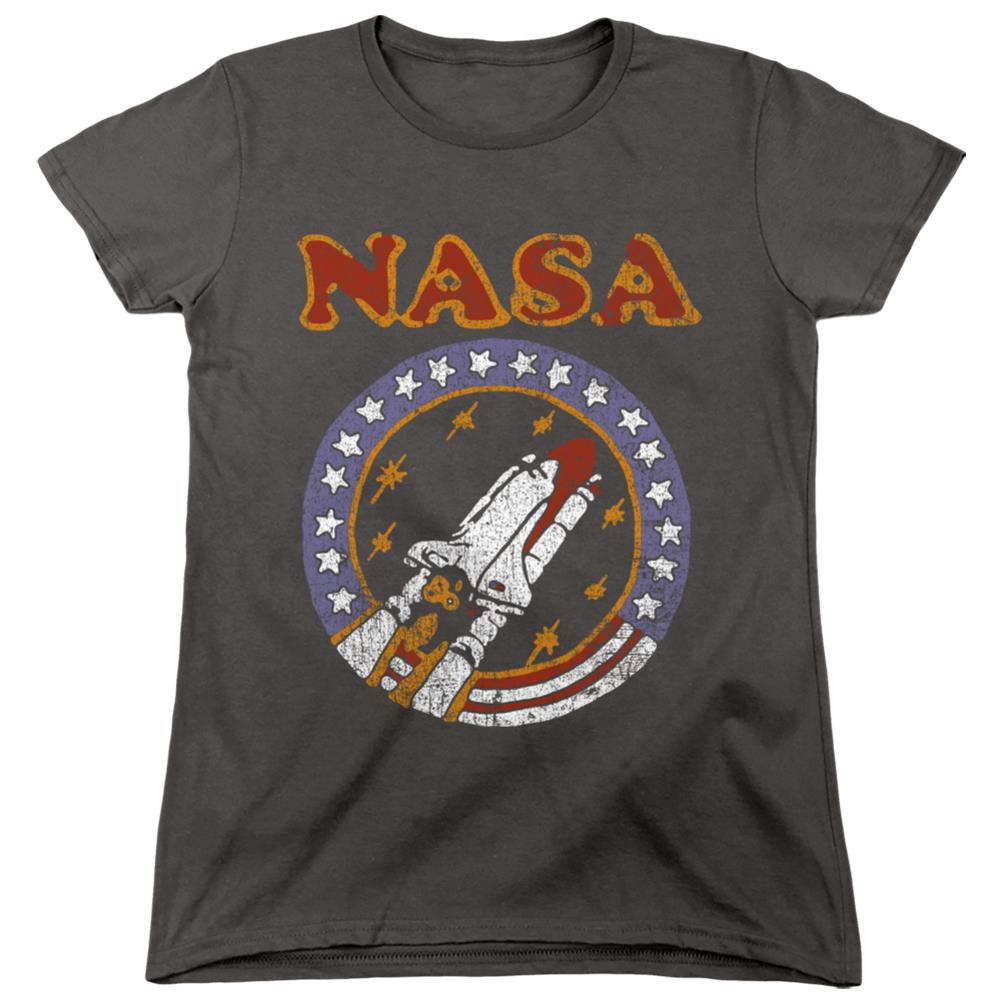 NASA Retro Shuttle Women's 18/1 Cotton Short-Sleeve T-Shirt