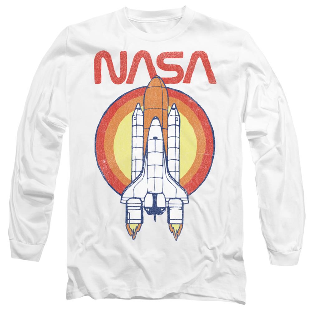 NASA Shuttle Circle Men's 18/1 Cotton Long-Sleeve T-Shirt